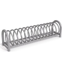 Steel bicycle rack 12