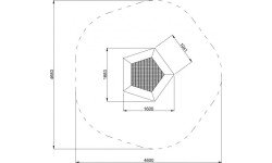Trampoline PENTO 1 WP