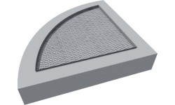 Trampoline KVARTALO 225 WP