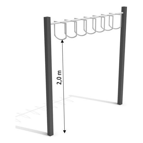 HORIZONTAL BAR WITH HANDLES