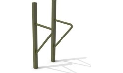 TWO TRIANGULAR HANDLES