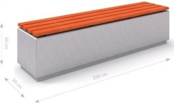 DECO concrete bench 4