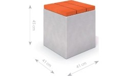 DECO concrete bench 6