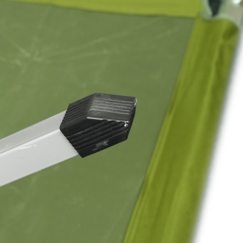 Łóżko turystyczne Highlander, aluminium - zielone