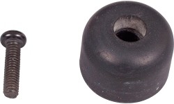 Gumowy zderzak ze śrubą 25 mm