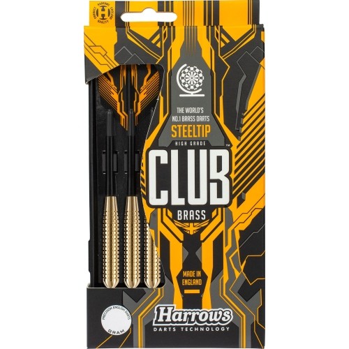 Rzutki stalowe Harrows Club Brass, 3 szt.