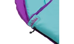 NC2008 PURPLE- TURQUOISE SLEEPING BAG SIZE M NILS CAMP