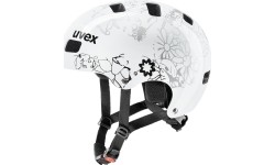 Šalmas Uvex Kid 3 white flower black