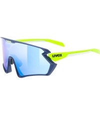 Akiniai Uvex sportstyle 231 2.0 blue-yellow matt / mirror blue