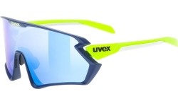 Akiniai Uvex sportstyle 231 2.0 blue-yellow matt / mirror blue