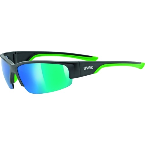 Okulary Uvex Sportstyle 215 black mat green