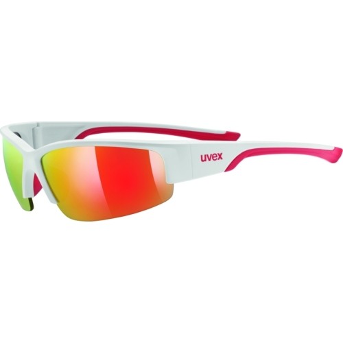 Okulary Uvex Sportstyle 215 white mat red