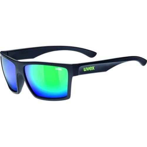 Okulary Uvex LGL 29 black mat green