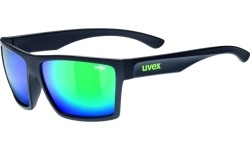 Okulary Uvex LGL 29 black mat green