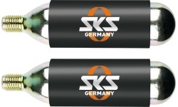 Suspausto oro CO2 balionėlis SKS pompai Airbuster (2x16g), su sriegiu