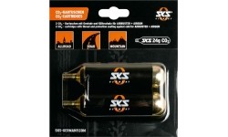 Suspausto oro CO2 balionėlis SKS pompai Airbuster (2x24g), su sriegiu
