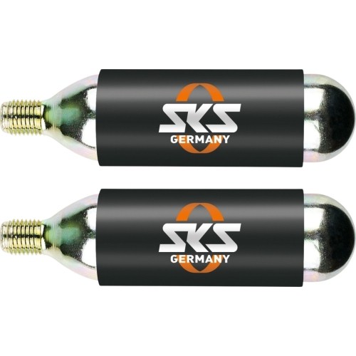 Suspausto oro CO2 balionėlis SKS pompai Airbuster (2x24g), su sriegiu