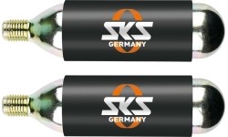 Suspausto oro CO2 balionėlis SKS pompai Airbuster (2x24g), su sriegiu