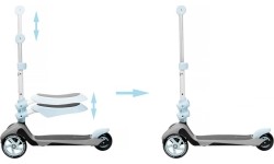 Paspirtukas HyperMotion 3in1 blue