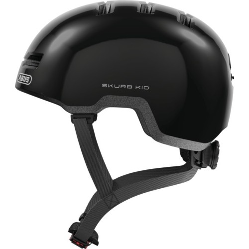 Kask Abus Skurb Kid shiny black