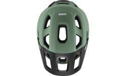 Kask Uvex React MIPS, moss green-black matt