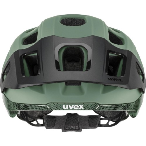Kask Uvex React MIPS, moss green-black matt