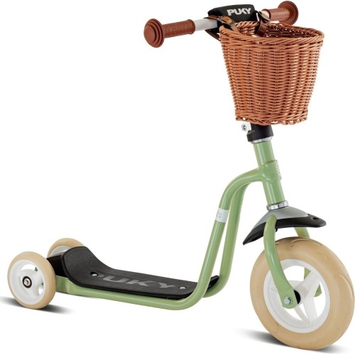 Paspirtukas PUKY R 1 Classic retro green