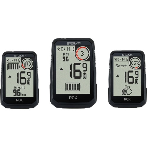 Dviračio kompiuteris SIGMA ROX 4.0 GPS Black