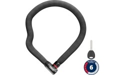 Zamknięcie rowerowe Abus Goose 4204K/85, czarne