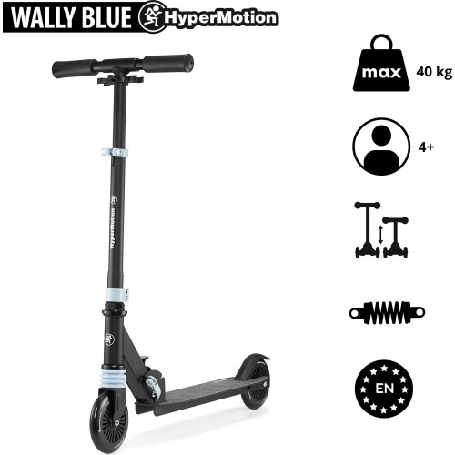 Paspirtukas HyperMotion Wally black-blue