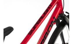 Rower Karbon Superlight 24, czerwony