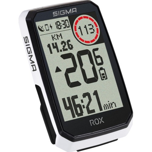 Dviračio kompiuteris SIGMA ROX 4.0 Endurance GPS White
