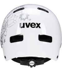 Šalmas Uvex Kid 3 white flower black