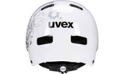 Šalmas Uvex Kid 3 white flower black