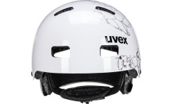Šalmas Uvex Kid 3 white flower black