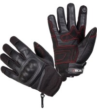 Motorcycle Gloves BOS Oxford - Black