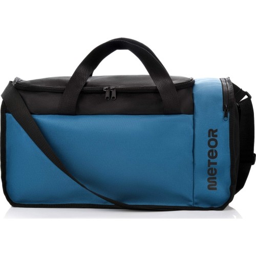 Torba sportowa Meteor Odyn, 40 l - Czarny/Niebieski