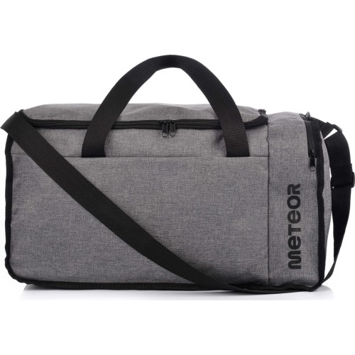 Torba sportowa Meteor Odyn, 40 l - Czarno-szary