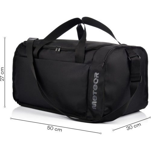 Torba fitness meteor odyn 40 l - Grey || Black