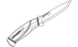 Nóż Outdoor Knife Morakniv Companion (S) - Hi-Vis Orange