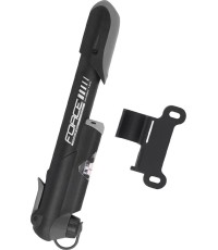 Pompka rowerowa FORCE Mano, 7 bar, 20 cm (czarna)