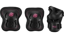 Zestaw ochraniaczy H320 NILS EXTREME - Różowy