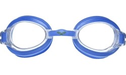 Okulary pływackie dziecięce Arena Bubble 3 JR - Smoke-lime
