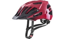 Šalmas Uvex Quatro cc dark red-black mat