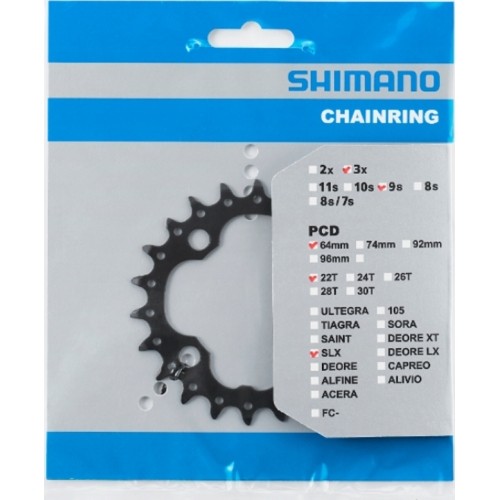 Zębatka przednia Shimano FC-M660 22T-L SLX