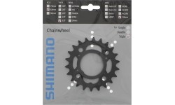 Zębatka przednia SHIMANO FC-M391/430 22T Acera (czarna)