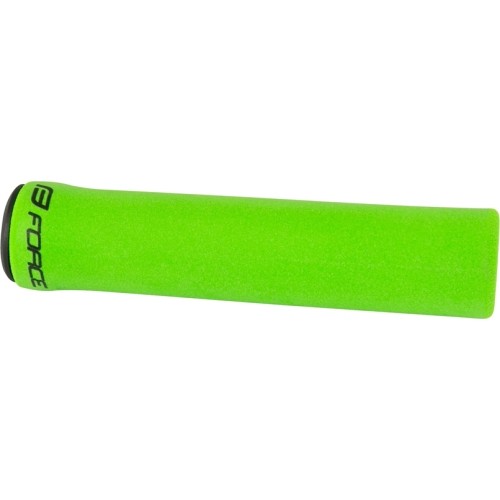 Rankenos FORCE Luck 130mm (silikoninis porolonas, žalios)