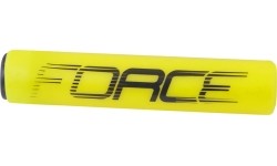 Chwyty kierownicy FORCE Slick 125mm (silikonowe, żółte)