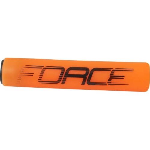 Rankenos FORCE Slick 125mm (silikoninės, oranžinės)