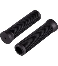 Chwyty kierownicy FORCE Groove 123mm, gumowe, czarne